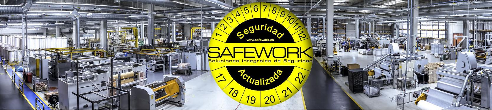 Safework, seguridad actualizada panorama logo